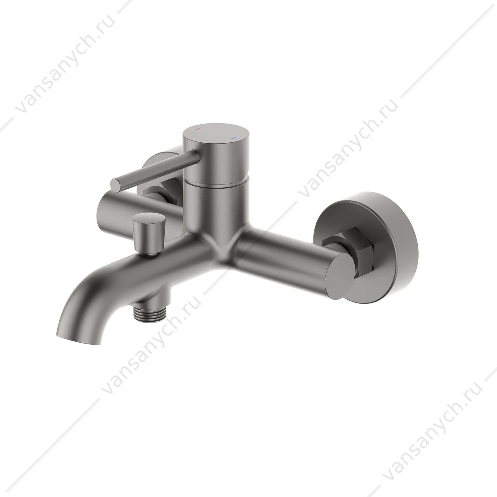 Смеситель для ванны AQUATEK, оружейная сталь AQ1340BGM Европа