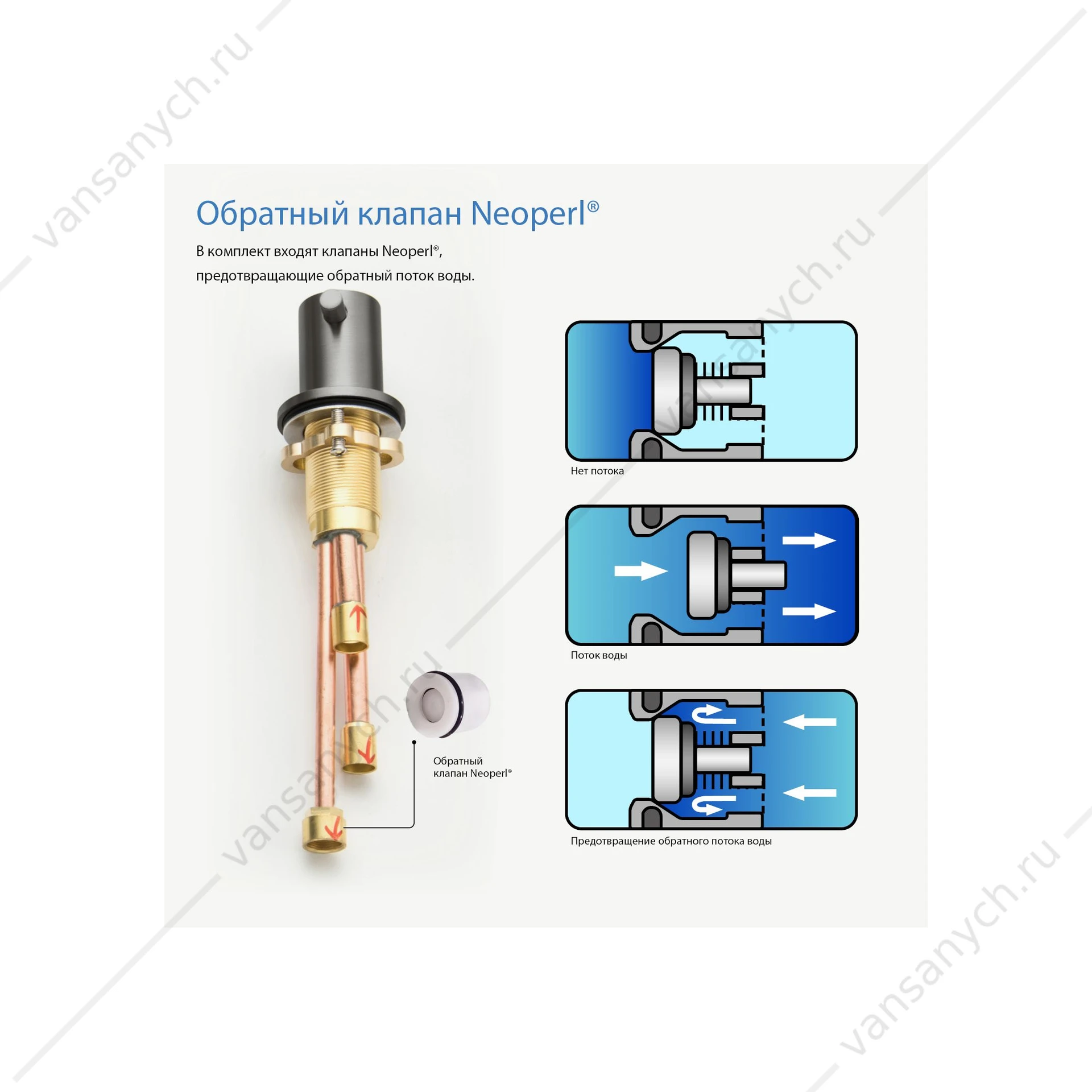 Смеситель на борт ванны на 4 отв. AQUATEK Европа, оружейная сталь AQ1348BGM