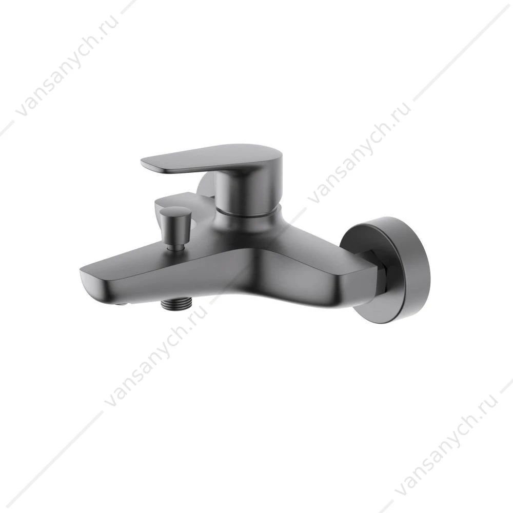 Смеситель для ванны AQUATEK, оружейная сталь AQ1140BGM Бетта