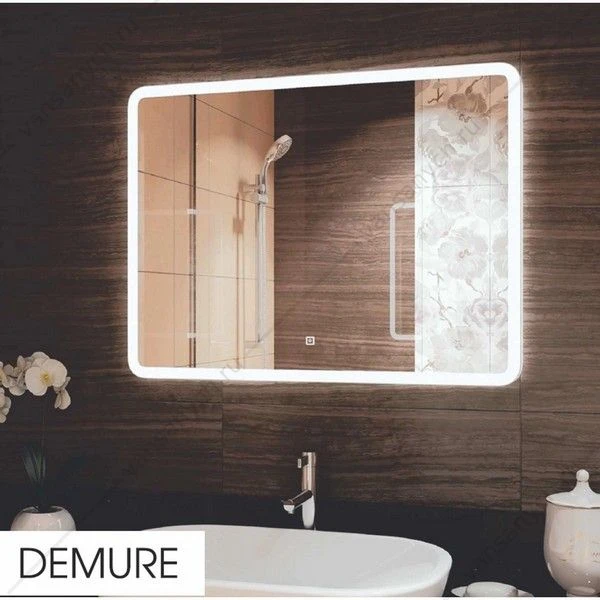 Зеркало 80х60 с подсветкой Demure LED ЗЛП221