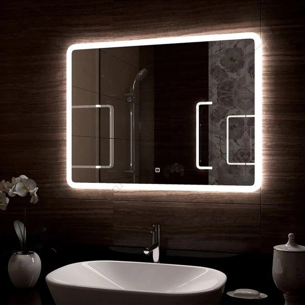 Зеркало 70х50 с подсветкой Demure LED с сенсором ЗЛП168