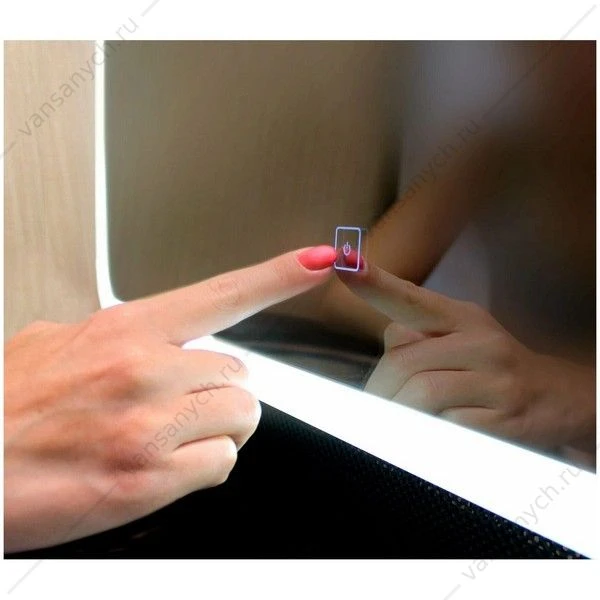 Зеркало 90х80 с подсветкой Demure LED с сенсором ЗЛП880