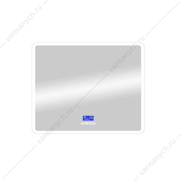 Зеркало 80х60 с подсветкой, подогревом и музыкальным блоком Demure ЗЛП184 LED