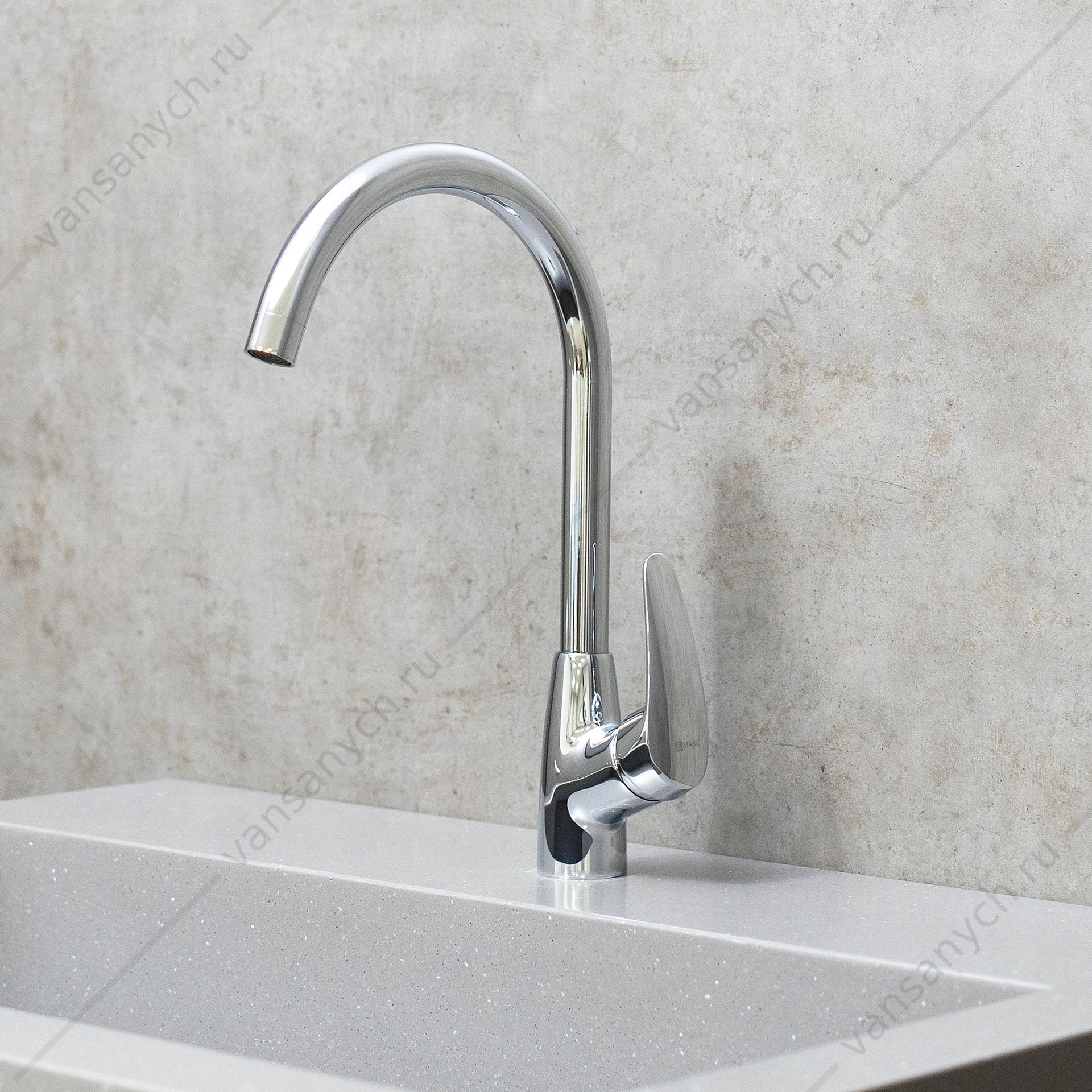 Смеситель для кухни Lemark Linara LM0405C, хром