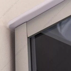 Душевая кабина 120х80 СOMFORTY 302L, серое стекло, задн.черн. стекл.панель