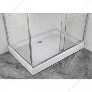 Душ.ограждение 120х80 СOMFORTY 33М NEW прозрачное стекло, с рисунком мозаика