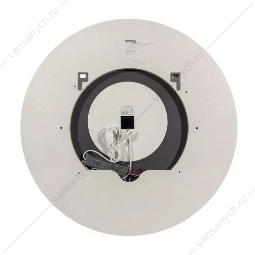 Зеркало 60см COMFORTY Ереван-60 LED-подсветка, бесконт. сенсор, серый шёлк, 00-00014250CF