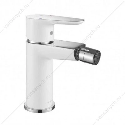 Смеситель для биде Gross Aqua 8515288СW Space White Chrome белый