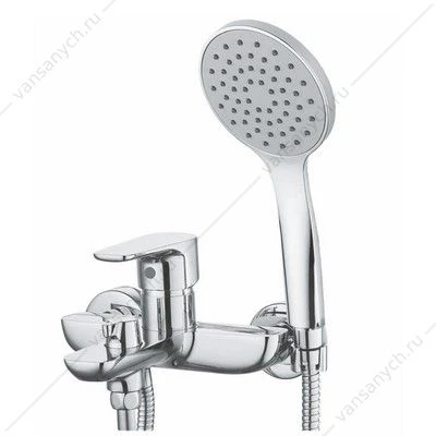 Смеситель для ванны Gross Aqua Evo хром 2155297С