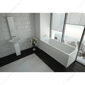 Ванна 150х70 акриловая AZARIO BELLA прямоугольная AV.0020150