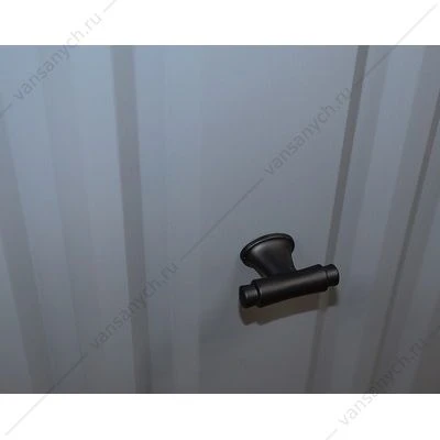 Пенал 40х33х135 подвесной Azario LAURA ПРАВЫЙ серый мат., ручка черная CS00096958