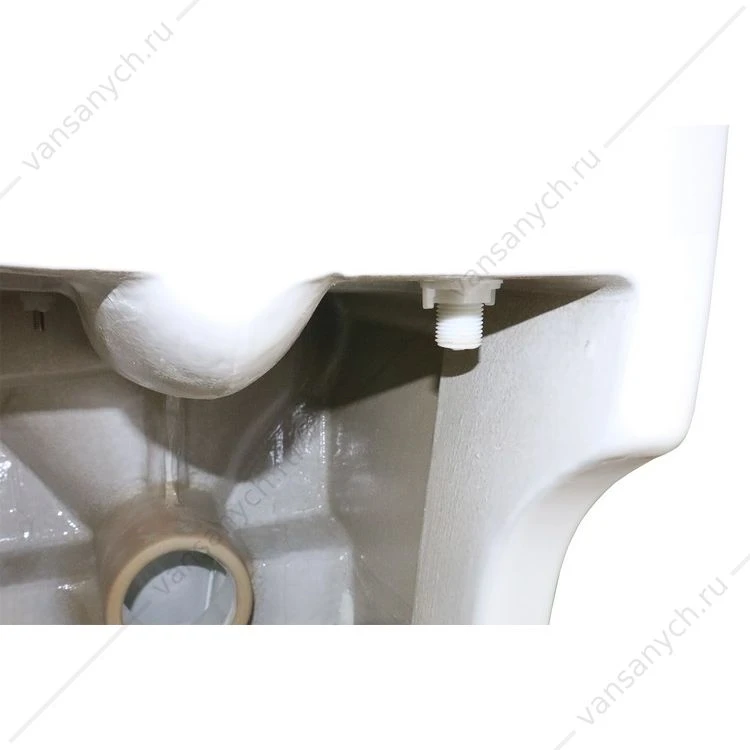 Унитаз-моноблок безободковый смыв ТОРНАДО с сидением микролифт, быстросъем Azario Scala AZ-8101