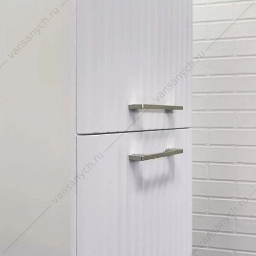 Шкаф-колонна 35х160 для ванной комнаты Comforty Ангара-35 белая матовая