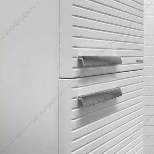 Шкаф-колонна 35х160 подвесной Comforty Танжер-35 белый матовый, 00-00019362CF