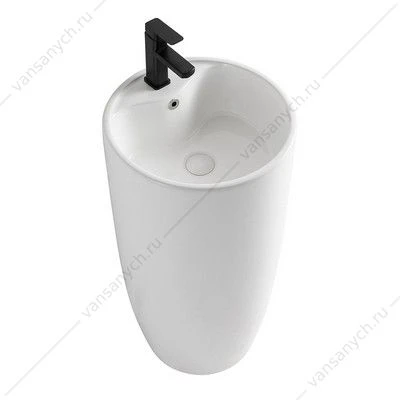 Раковина 45х45 напольная Azario Tea, белый AZ-M30148