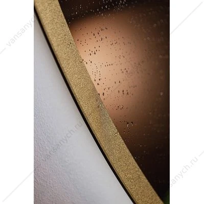 Зеркало Azario Monaco-GOLD d770 бесконтактный сенсор, золотая рамка LED-00002766