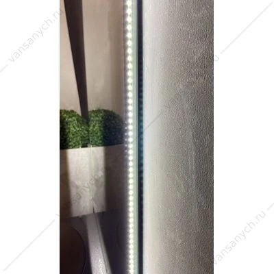 Зеркало AZARIO INCANTO 600х1000 бесконтактный сенсор, подсветка с диммером, цвет золото LED-00002558