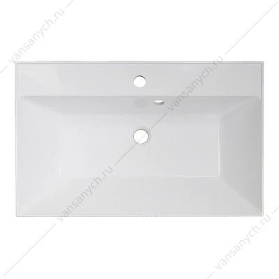 Тумба с раковиной 70см Loranto HARMONIA 70/2Н гРАФИТ напольная, раковина АСТОРИЯ 70 CS00096997