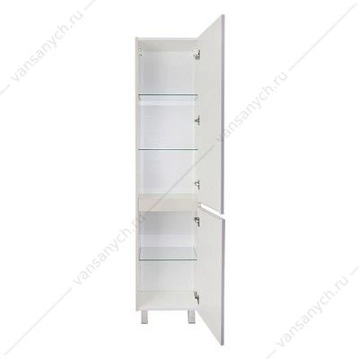 Пенал Azario Viola 40 40х32х190 напольный, бежевый CS00096743