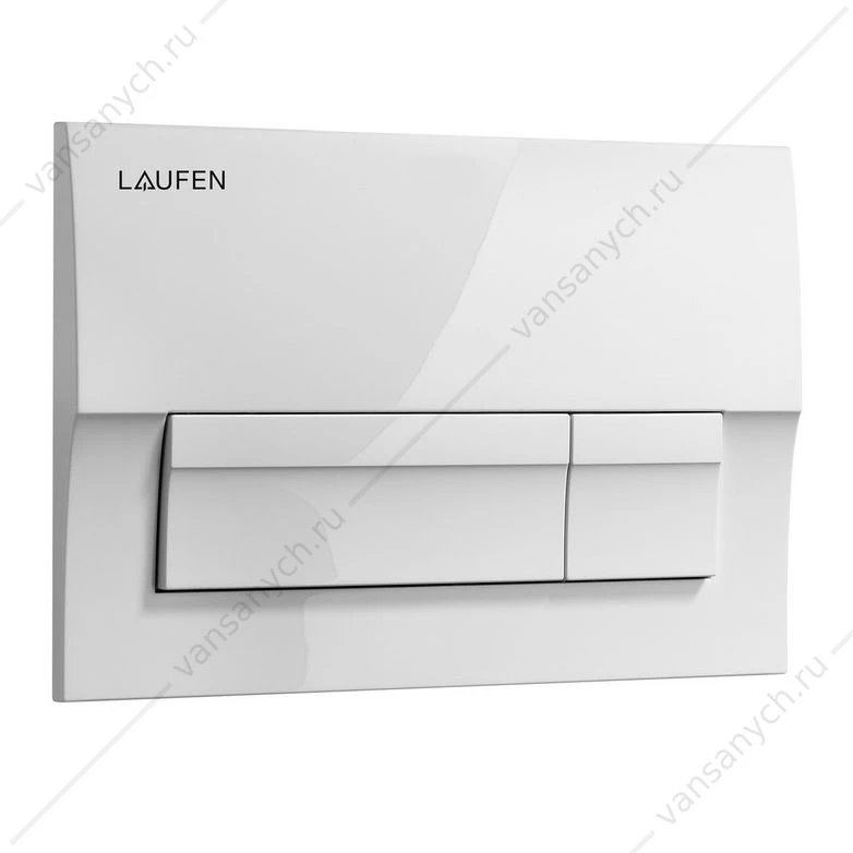 ПЭК PRO LAUFEN унитаз безободковый смыв Rimless, инсталляция, сиденье микролифт, быстросъем, клавиша смыва белая Z.RU93.0.761.6