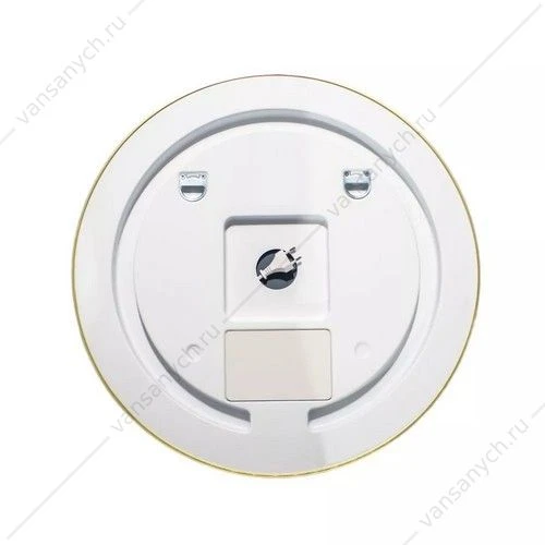 Зеркало D75 в алюминиевой раме цвет серебро Comforty Лея-75 LED-подсветка, бесконт. сенсор, антипар