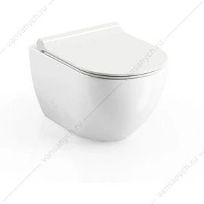 Крышка-сиденье с микролифтом и легким снятием Uni Chrome Slim X01550
