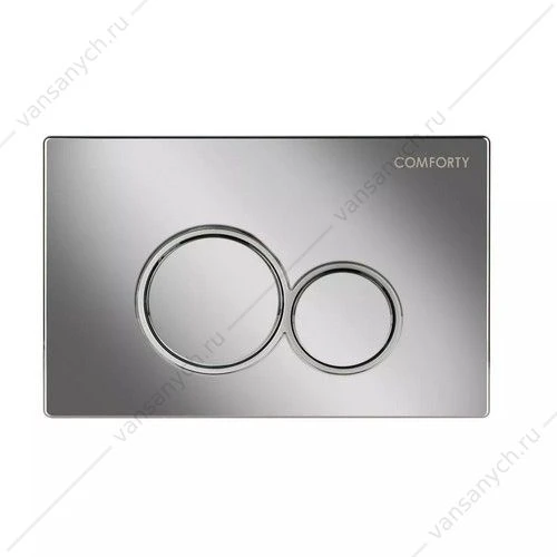 Панель смыва двухрежимная Comforty CF5097EC хром глянц.