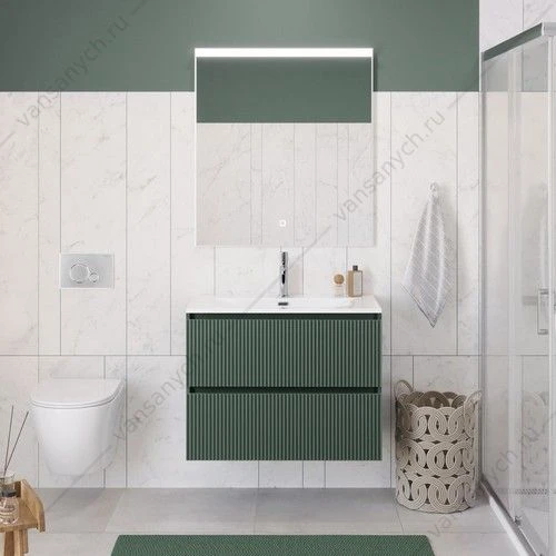 Тумба под раковину 80 BELBAGNO UNO подвесная с 2ящ. Еловый Матовый UNO-800-2C-SO-VO