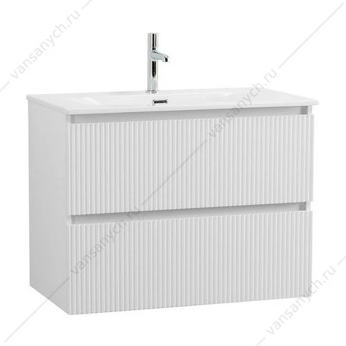 Тумба под раковину 90 BELBAGNO UNO подвесная с 2ящ. Bianco Opaco UNO-900-2C-SO-BO