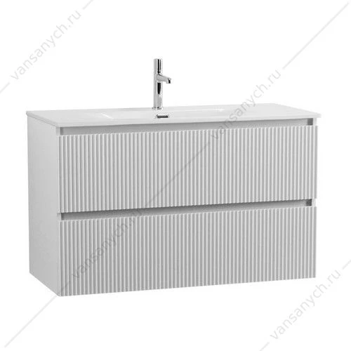 Тумба под раковину 120 BELBAGNO UNO подвесная с 2ящ. Bianco Opaco UNO-1200-2C-SO-BO