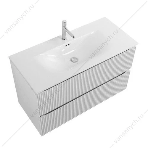 Тумба под раковину 120 BELBAGNO UNO подвесная с 2ящ. Bianco Opaco UNO-1200-2C-SO-BO