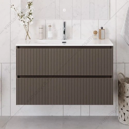 Тумба под раковину 120 BELBAGNO UNO подвесная с 2ящ. Бежевый матовый UNO-1200-2C-SO-СO