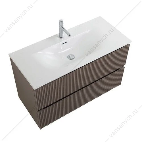 Тумба под раковину 120 BELBAGNO UNO подвесная с 2ящ. Бежевый матовый UNO-1200-2C-SO-СO