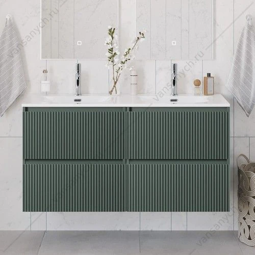 Тумба под двойную раковину с 4ящ. BELBAGNO UNO 1200x455x608 Еловый Матовый UNO-1200-4C-SO-VO