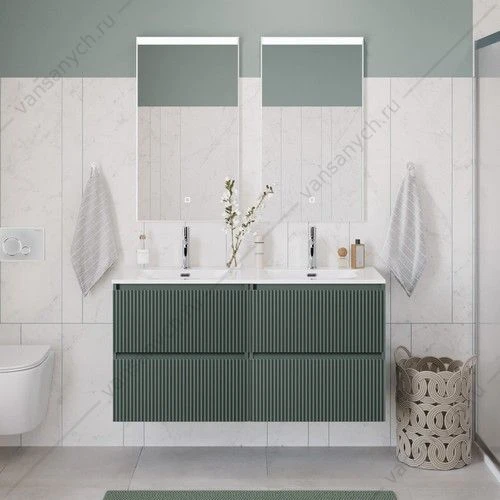 Тумба под двойную раковину с 4ящ. BELBAGNO UNO 1200x455x608 Еловый Матовый UNO-1200-4C-SO-VO