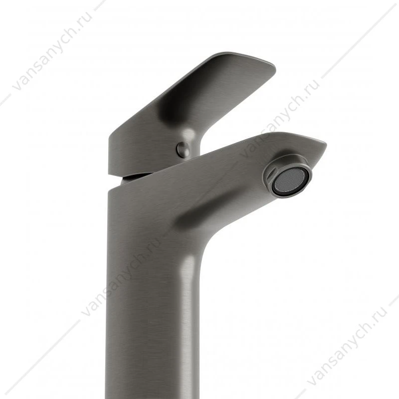 Смеситель для раковины BelBagno DUE-LVM-GM-W0 оружейная сталь
