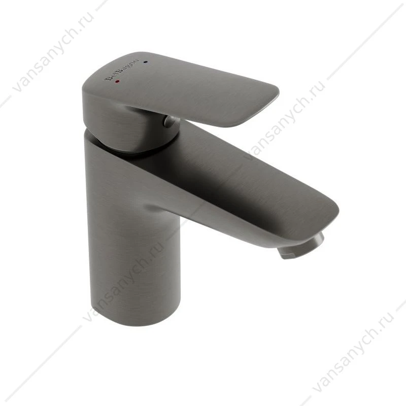 Смеситель для раковины BelBagno DUE-LVM-GM-W0 оружейная сталь