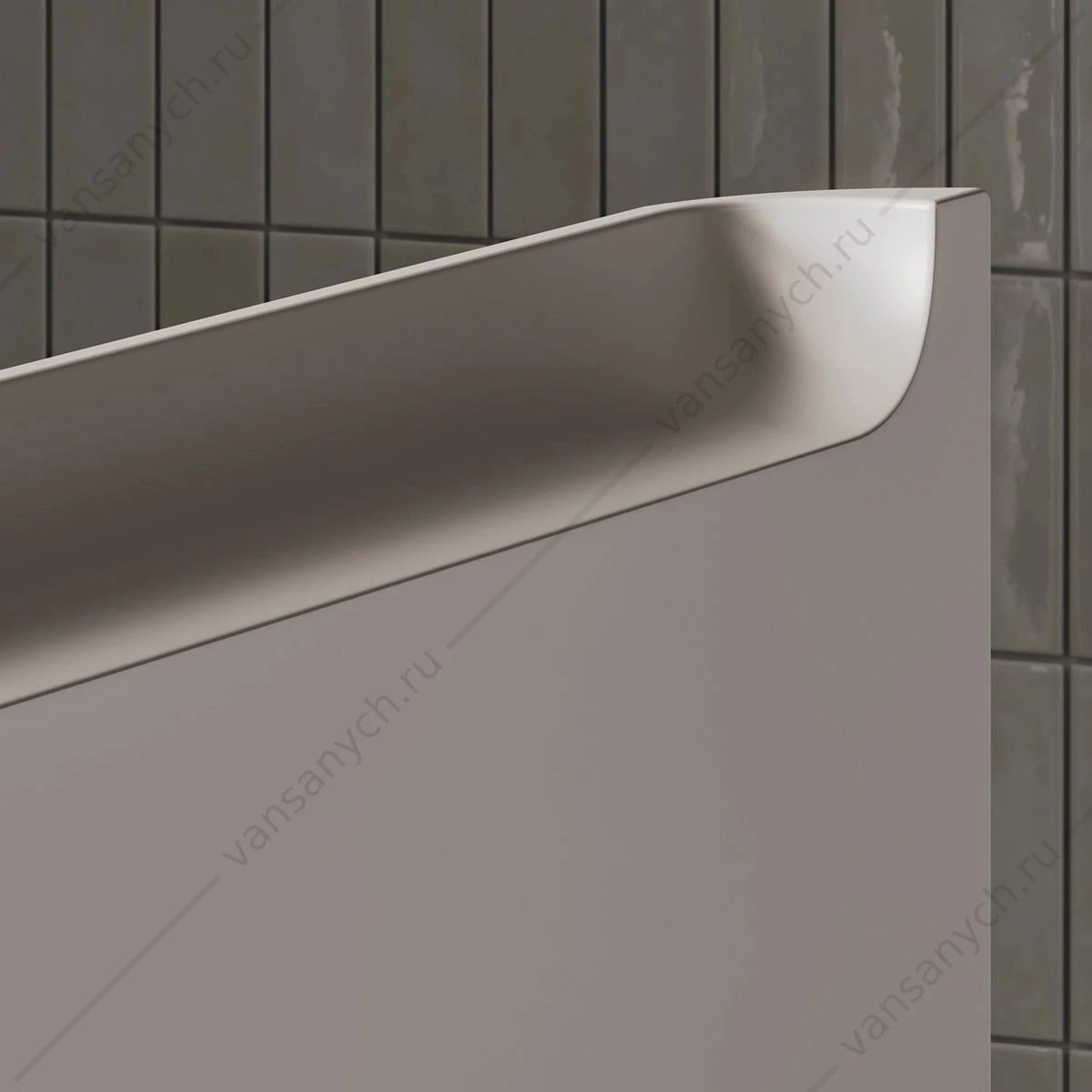 Тумба 80 с раковиной подвесная EQUIL Elegante 80.2Y tpELGNT80.1Y Амарок/Белый tpELGNT80.1Y (9595)-25.27 с раковиной Nice (9595-80)-25.27