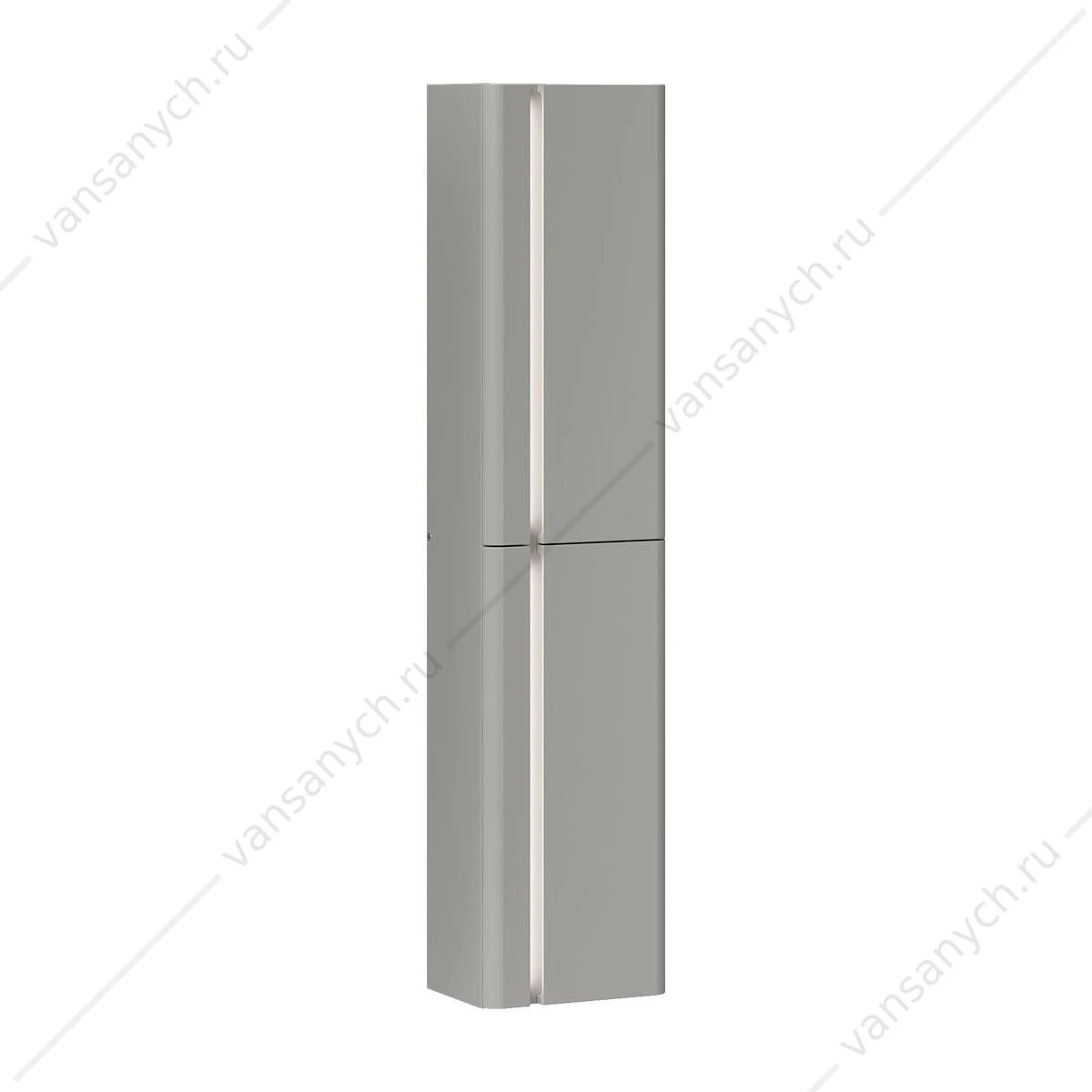 Пенал 36х25х160 подвесной EQUIL Elegante 36.R ppELGNT36.R-25.27, правый, амарок белый