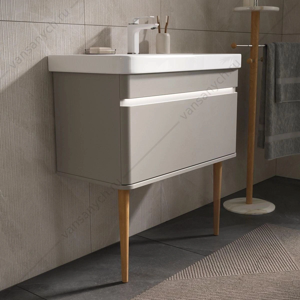 Ножки деревянные для тумб EQUIL ELEGANTE ndELGNT.H40-29 Амарок, бук