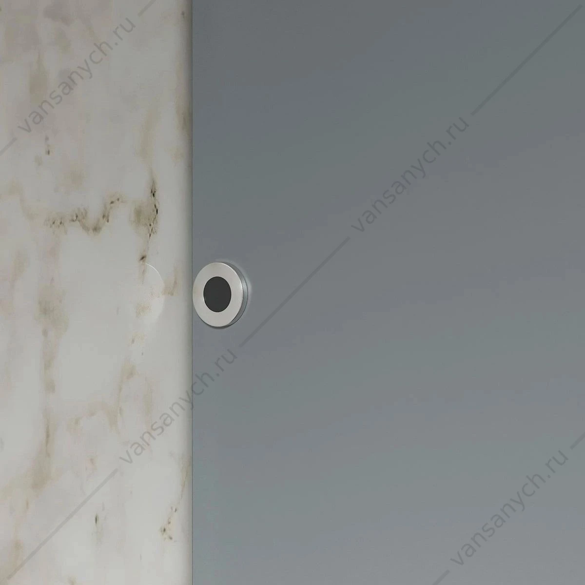 Пенал 36х25х160 подвесной EQUIL Elegante 36.R ppELGNT36.R-24.26, правый, мейджик, дуб голиано
