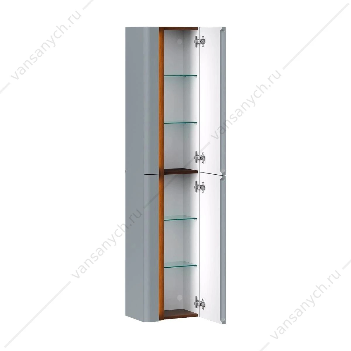 Пенал 36х25х160 подвесной EQUIL Elegante 36.R ppELGNT36.R-24.26, правый, мейджик, дуб голиано