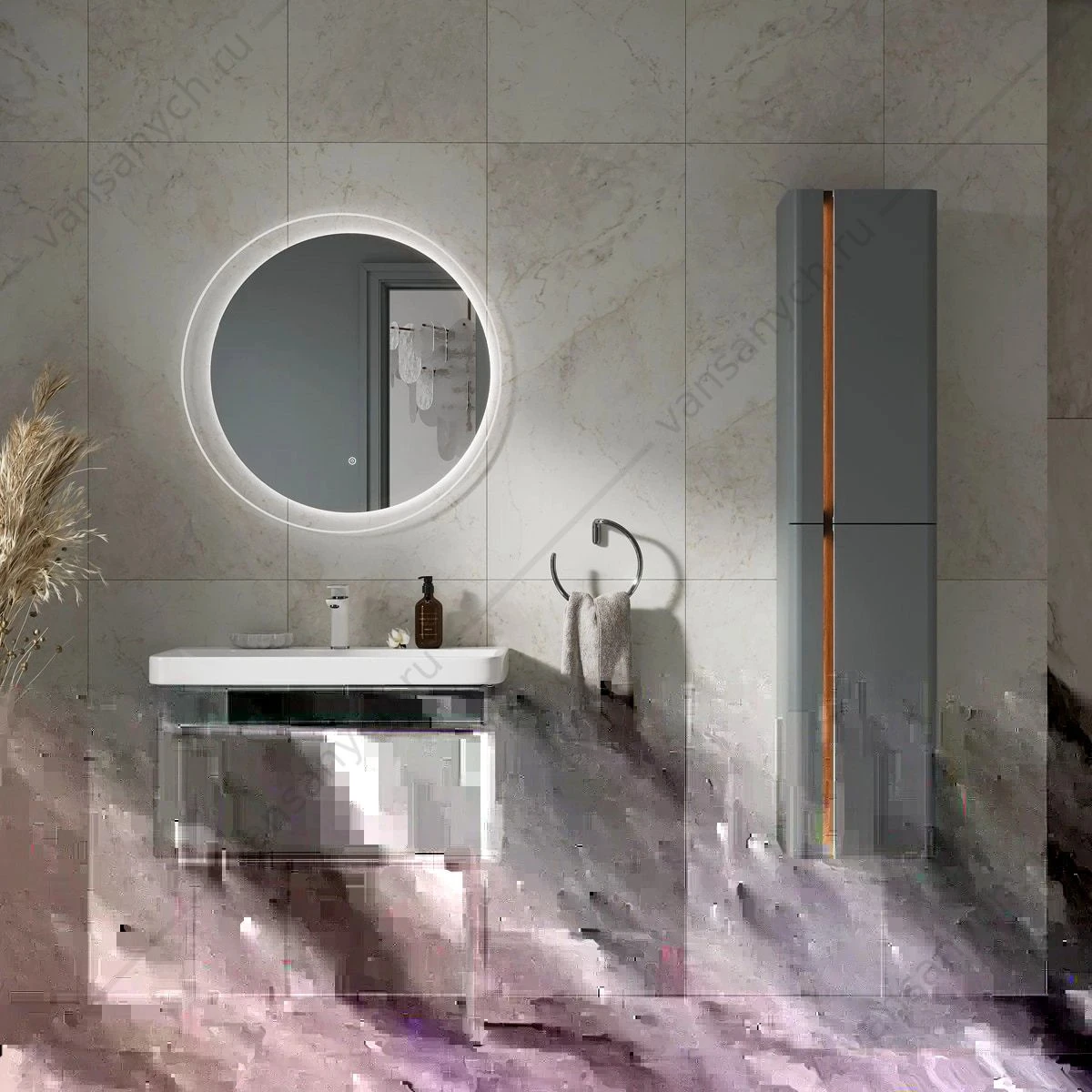 Ножки деревянные для тумб EQUIL ELEGANTE ndELGNT.H40-30 венге