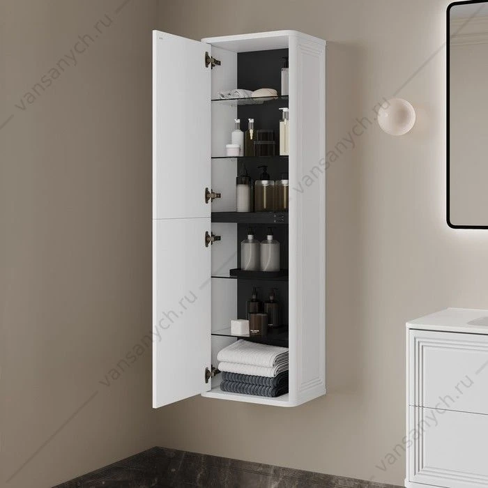 Пенал 40х135 IDDIS Oxford Neo подвесной белый OXN40W0i97