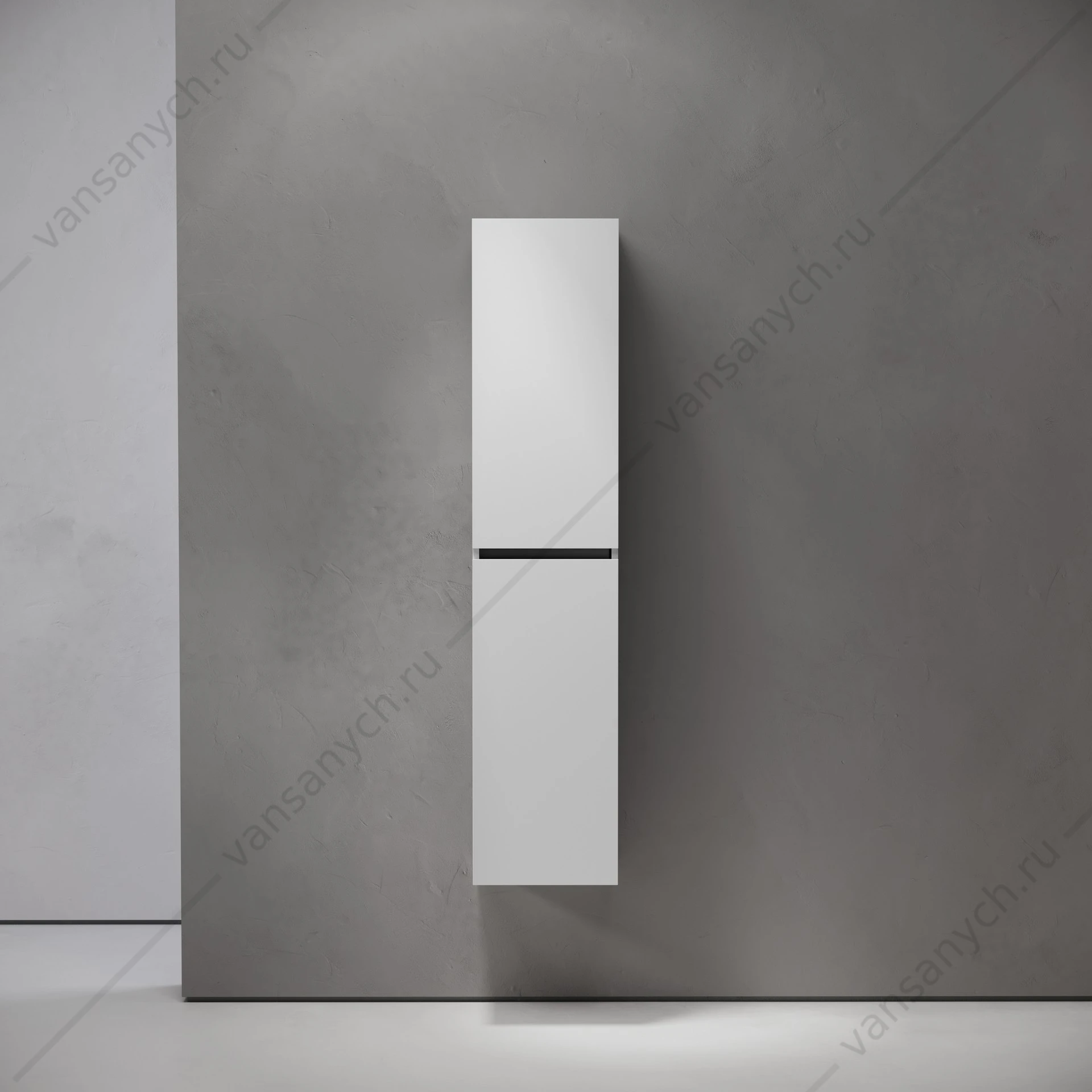 Пенал подвесной 35 SANCOS Urban 35х160 Белый L/R PUR35W