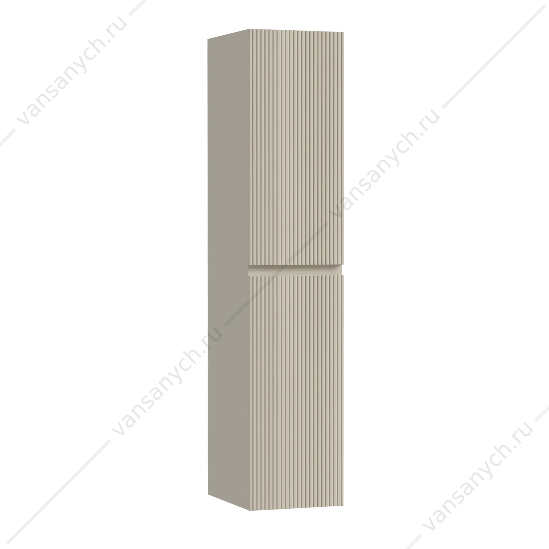 Пенал подвесной 35 SANCOS SNOB T 35х165 Beige Soft L/R PSNT35CE