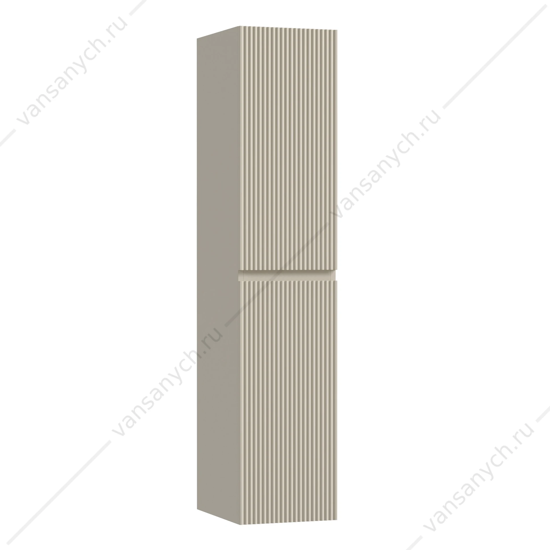 Пенал подвесной 35 SANCOS SNOB R 35х165 Beige Soft L/R PSNR35CE