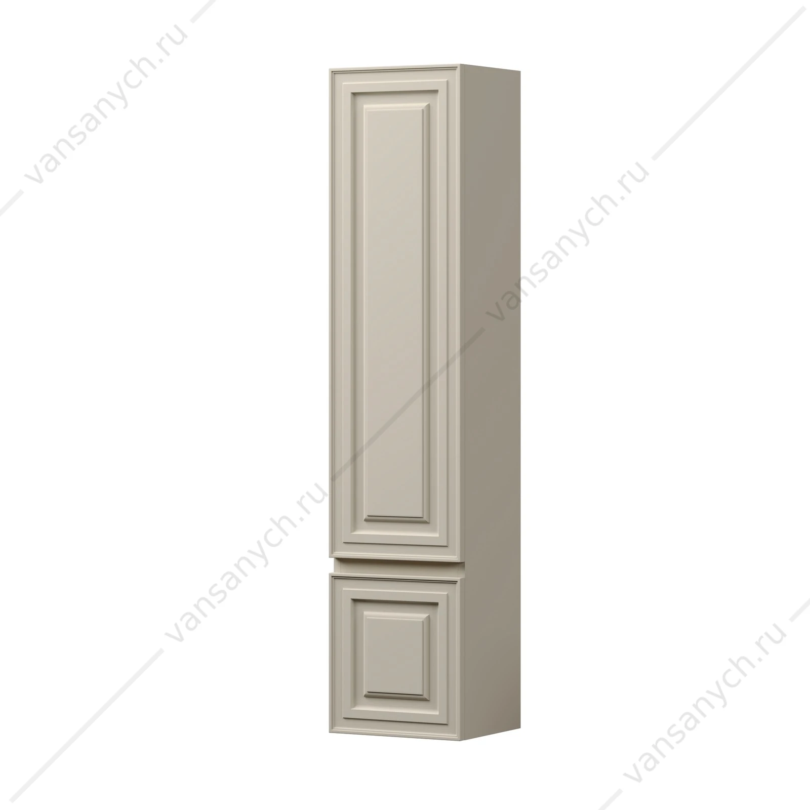 Пенал подвесной 35 SANCOS Very 35х160 Beige Soft R PVR35RCE