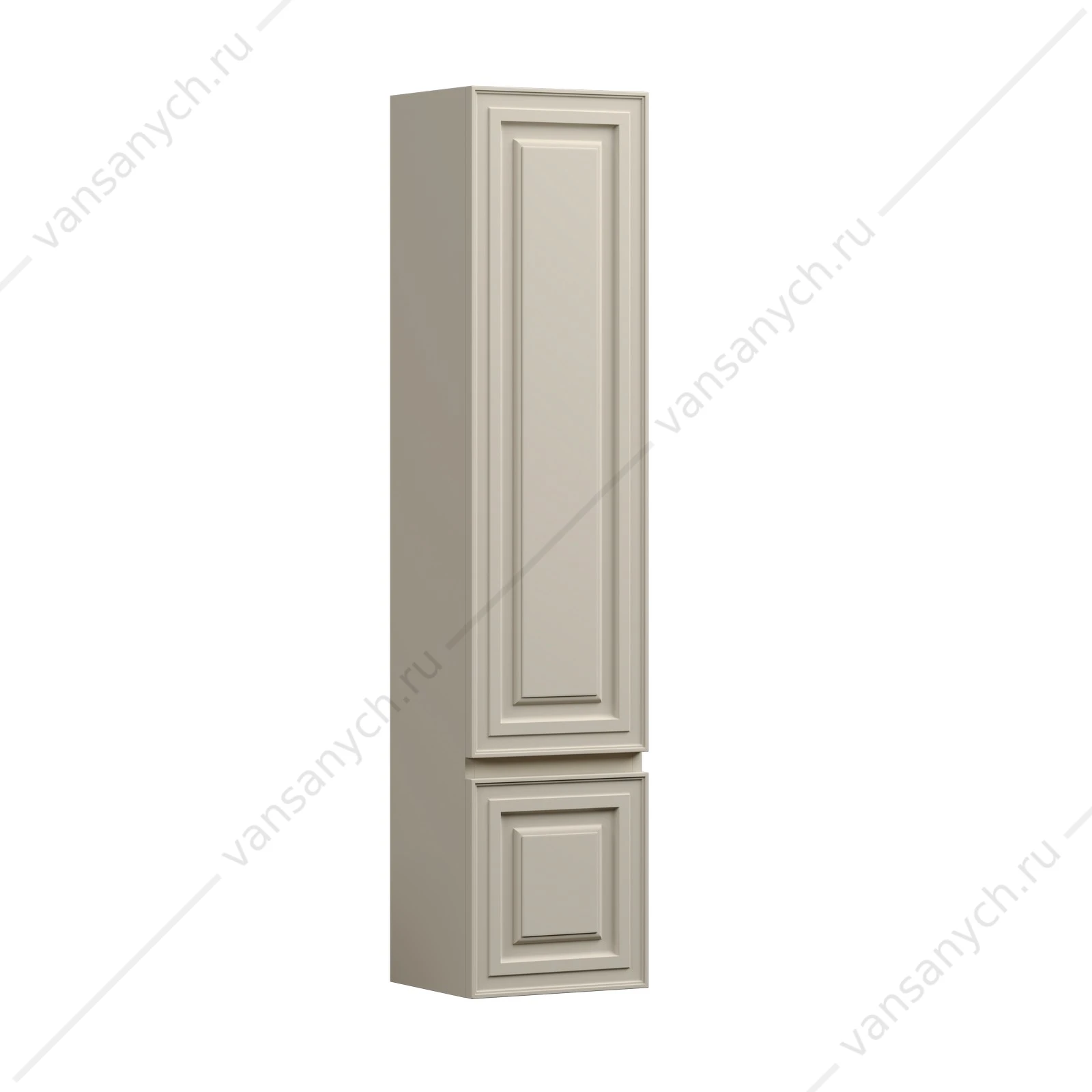 Пенал подвесной 35 SANCOS Very 35х160 Beige Soft L PVR35LCE