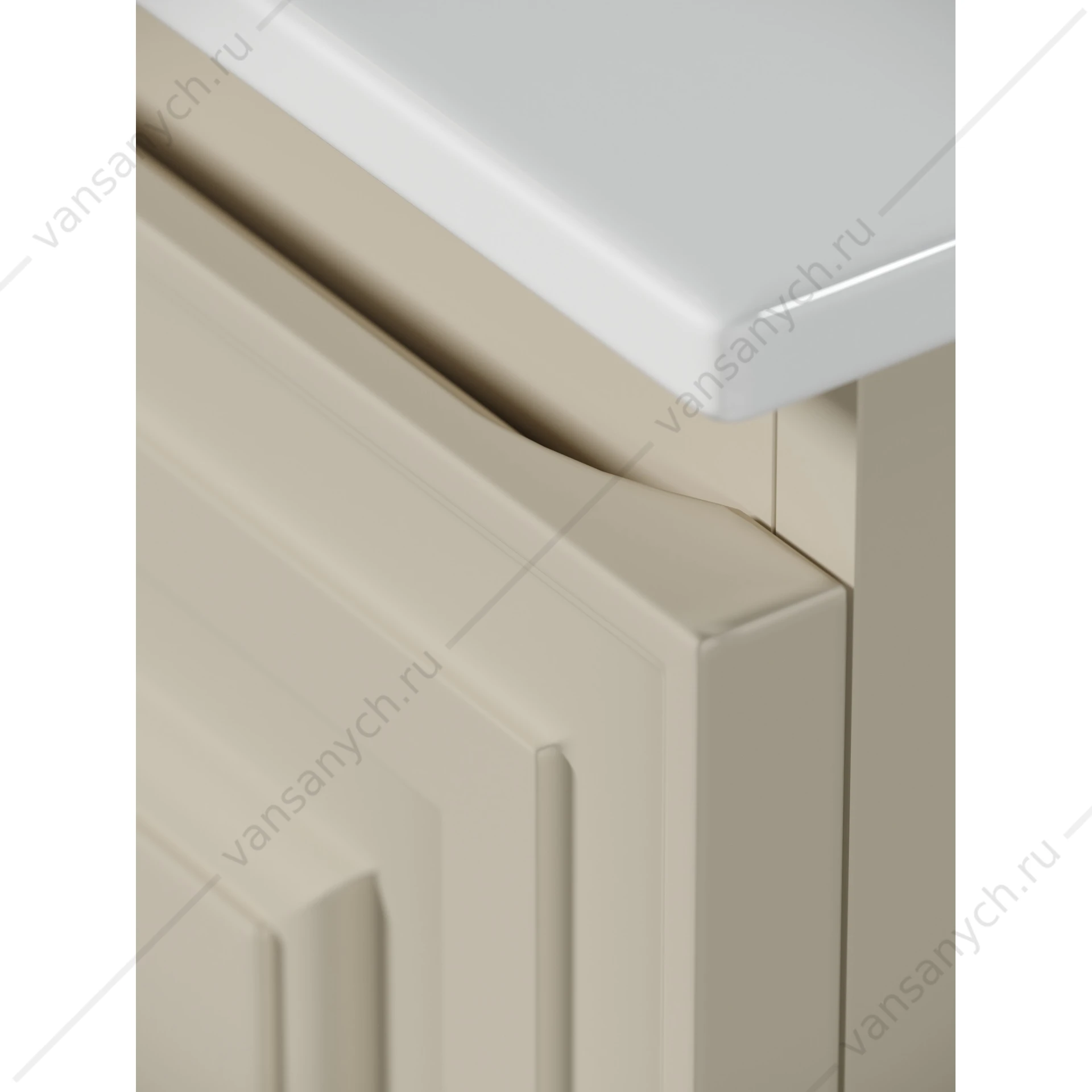 Тумба под раковину 100 подвесная SANCOS Very 99,5х40, 6 Beige Soft VR100CE